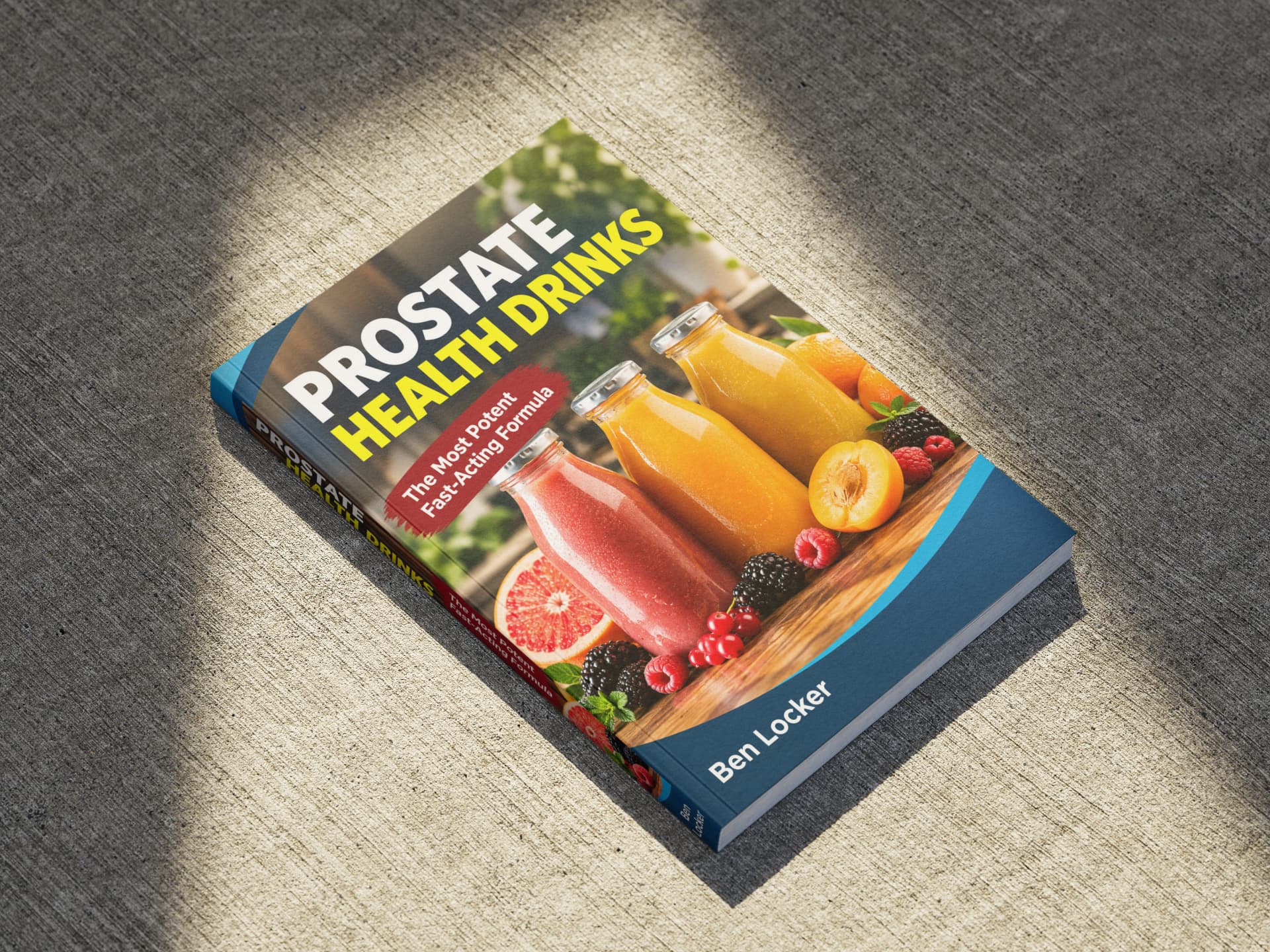 Prostate Health Drinks guide book cover